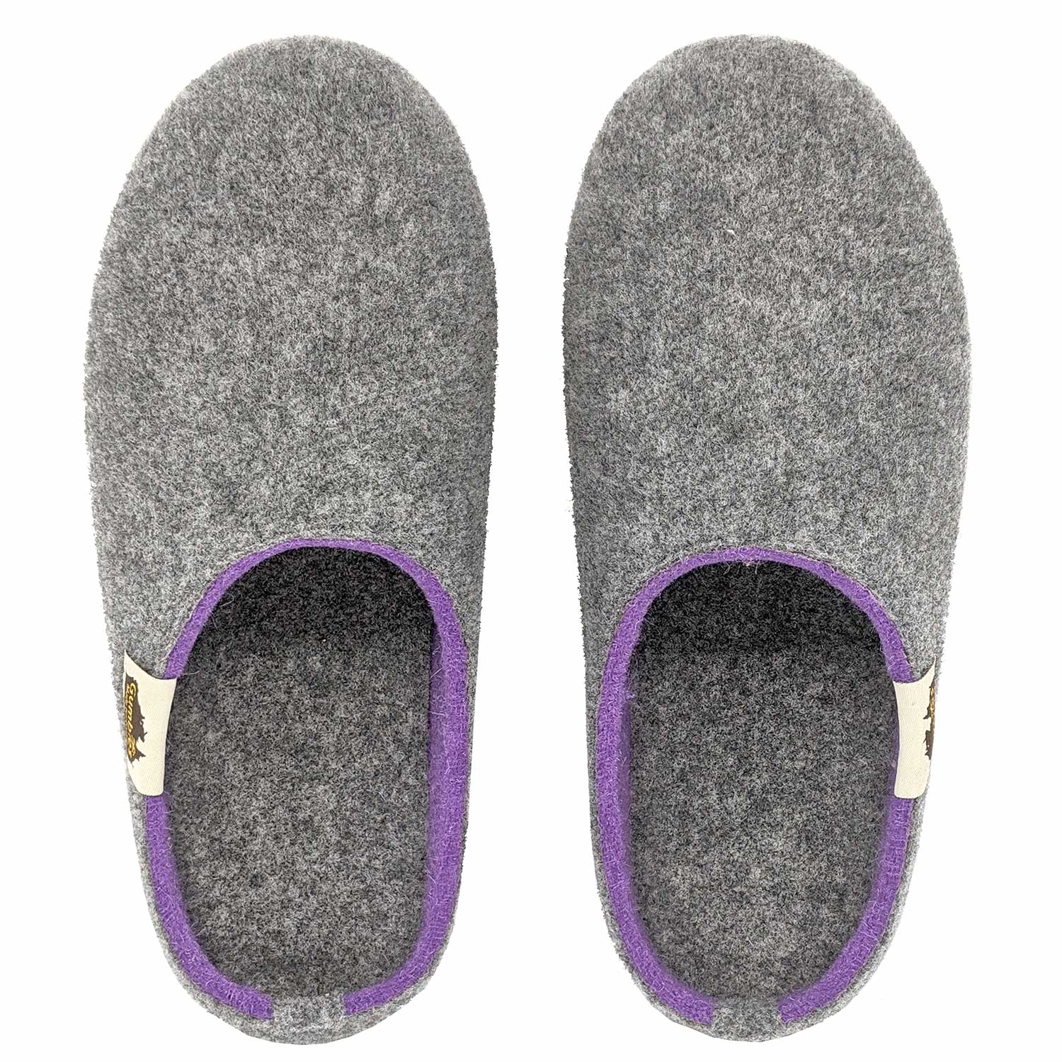 Outback Slipper Grey Purple