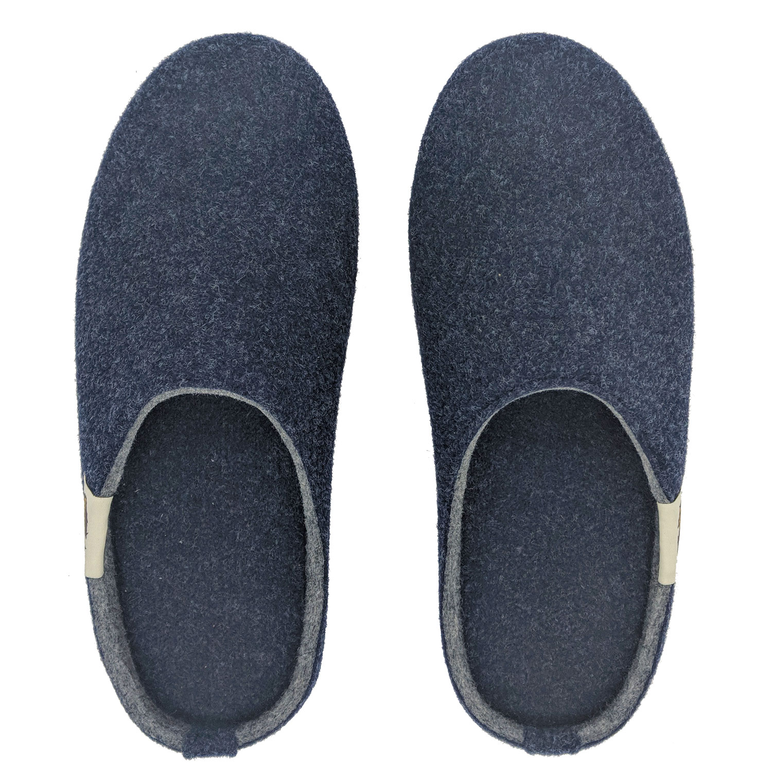 Outback Slipper Navy Grey