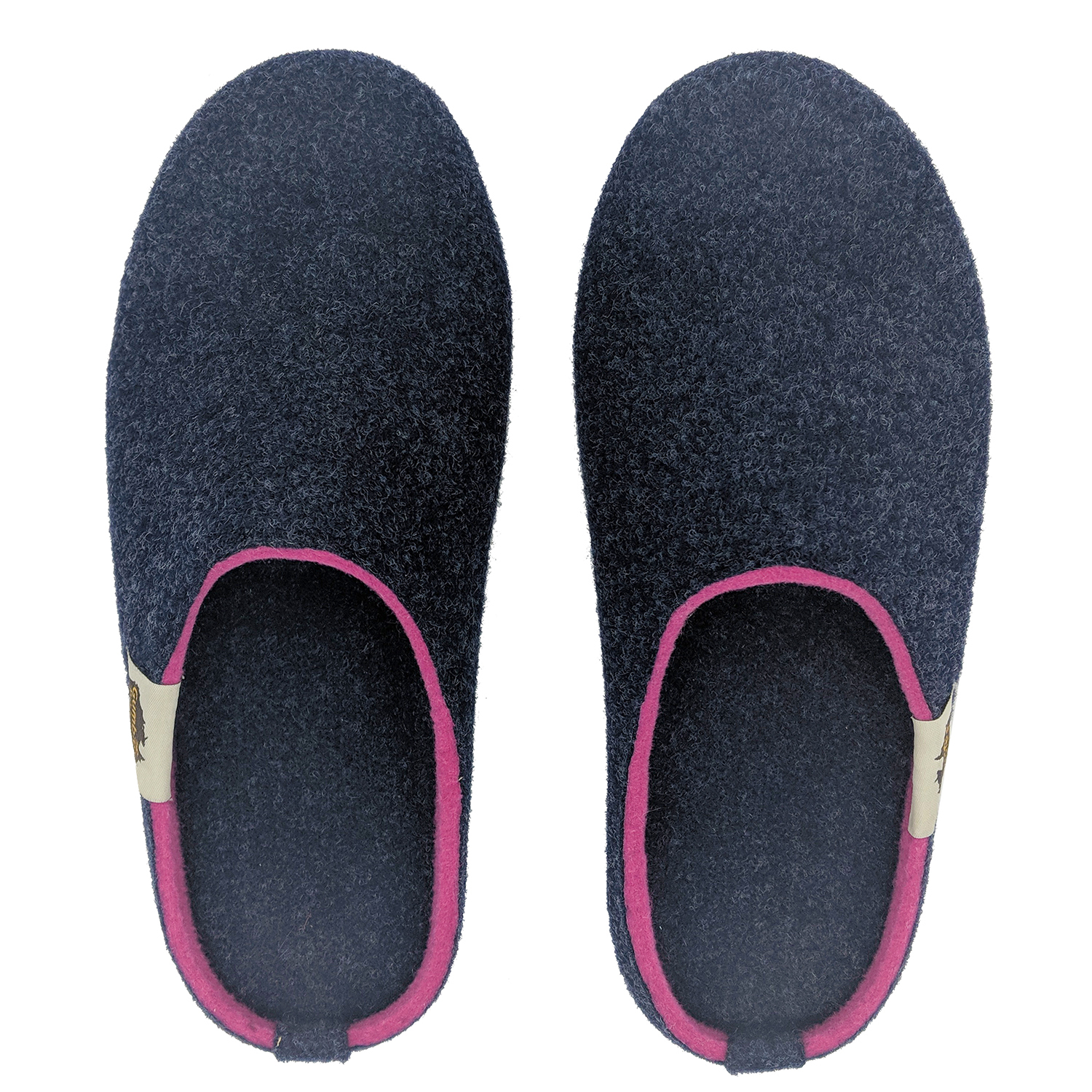Outback Slipper Navy Pink