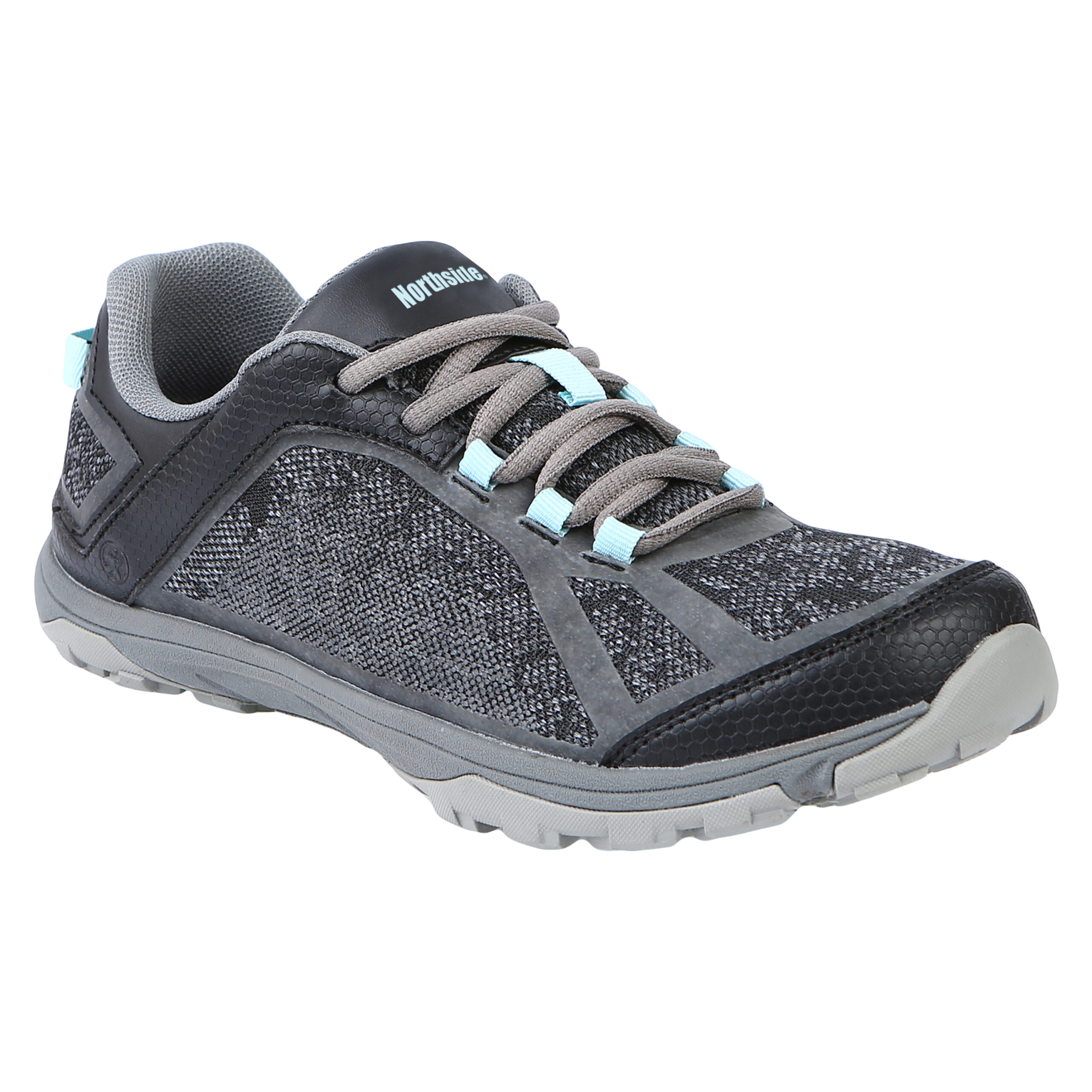 Belmont Trek Black Aqua