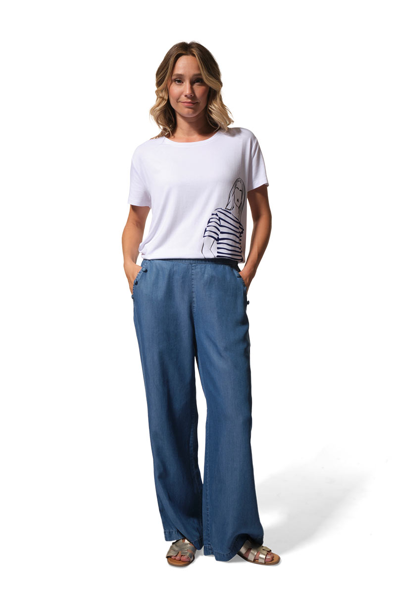 Marisol Light Denim Bottom